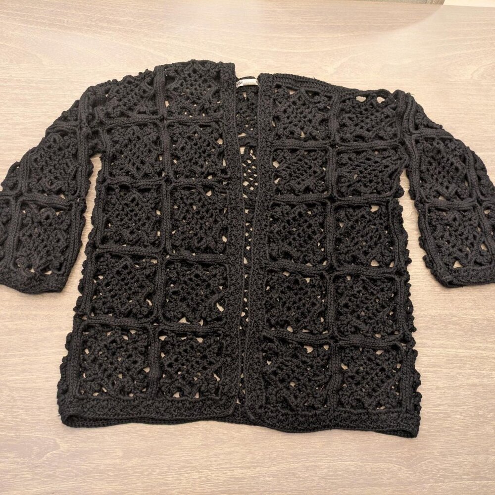 Crochet Sweater and Maxi Skirt Set